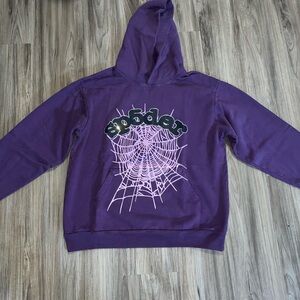 Purple Sp5d3r Hoodie